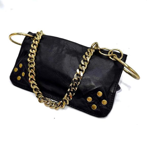 Y2K Vintage Studded Mini Bags Bundle | Pink + Black Chain Shoulder Bags Set EUC - Picture 1 of 9